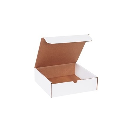 Bubblefast 50-10 x 10 x 3'' White Literature Mailers, 50PK BFML10103