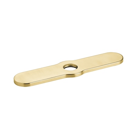 Hansgrohe Joleena Base Plate for Single-Hole Kitchen Faucets, 10" in Brushed Gold Optic 04797250