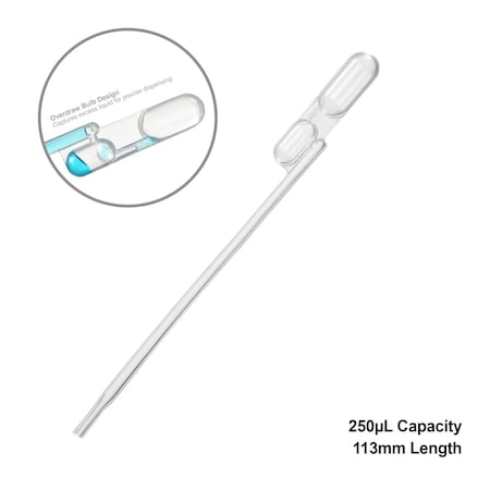 Mtc Bio Exact Volume Transfer Pipette 400uL strl, 1000PK E9500-400