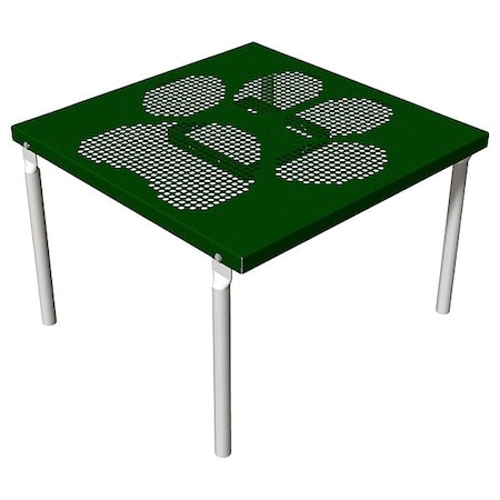 Ultraplay Grooming Table, 12 in H, Beige; Green PBARK-420-NATURAL