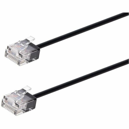 Monoprice Micro SlimRun Cat6 Ethernet Patch Cable - Stranded_ 550MHz_ UTP_ Pure 34239