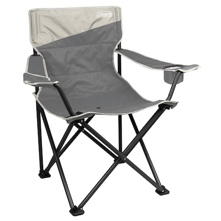Coleman Big & Tall Quad Camping Chair - Grey 2178363