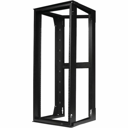 Hubbell Premise Wiring Swing Frame, 48 in H, 18 in D, 20.7in W, Blk HPWWMR48