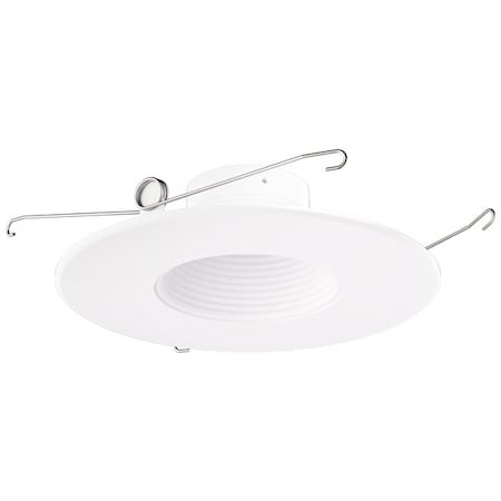 Elco Lighting Flexa 6in Adjustable Round Reflector Trim for Koto Module, Black ELK5493W