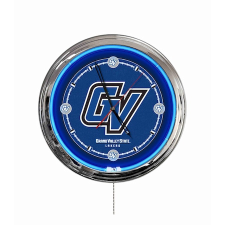Holland Bar Stool Grand Valley State University 16 LED Wall Clock ClkL16