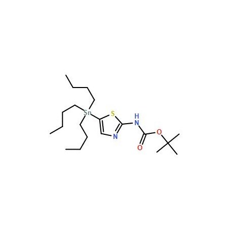 Ak Scientific 2-(N-Boc)-5-(tributylstannyl)thiazole (1g), CAS 243972-26-1 Y8413-1g
