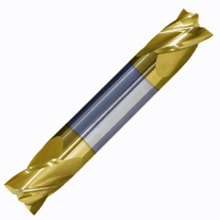 Monster Tool 4 Flute Double End Square Stub Length End Mill, 1/32in diameter, TiN Finish 236-001011