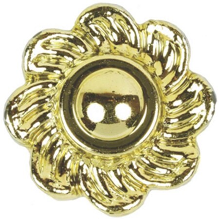 Gorgeousglow Specialty Hardw 60231 Lamp Lock-Up Cap - 0.13 IP, Brass Finish GO433263