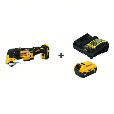 Dewalt DEWALT 20V Oscillating Tool, + Battery DCS356B/DCB205C