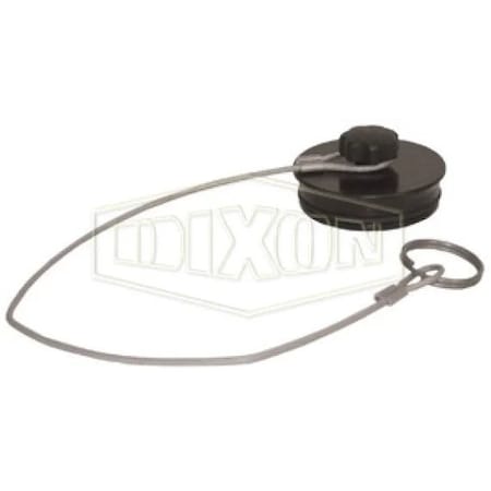 Dixon Mann-Tek by Mann Tek Dry Disconnect Dust Plug, 6 in Nominal, Aluminum, Domestic DDDP600