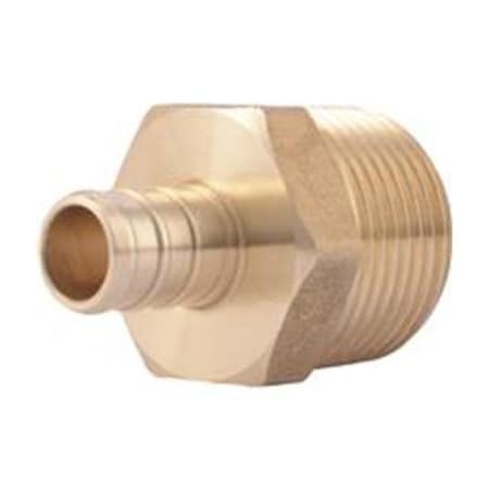 Cash Acme / Sharkbite PEX ADAPTER LF 1/2X3/4 MNPT RT BAG UC116LFA