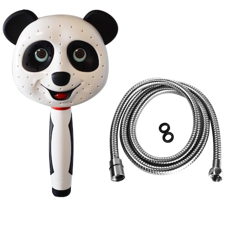 Westbrass Panda Rain Hand Shower with Hose in Polished Chrome PANDA-26