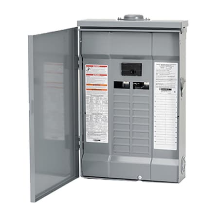 Output HOM2040M100PRB 100A Main Breaker Installed Load Center OU3854617