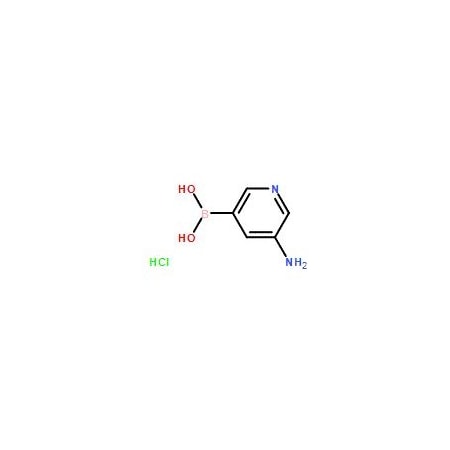 Ak Scientific (5-Aminopyridin-3-yl)boronic acid hydrochloride (250mg), CAS 1310384-34-9 X9784-250mg