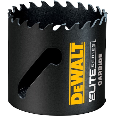 Dewalt Hole Saw, Diameter:2 1/8", Carbide Tipped DAH3218