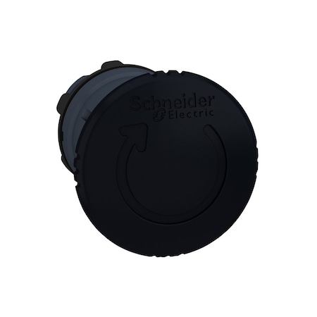 Schneider Electric Push Button operator, 22 mm, Black ZB5AS52