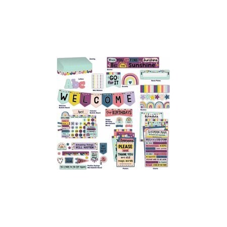 Teacher Created Resources Oh Happy Day Decor Set, Multi, 1 Set 2088668