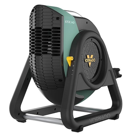 Vornado CirculatingFan, 7-9/16inDia, Green, Plug-In FA1-0217-17