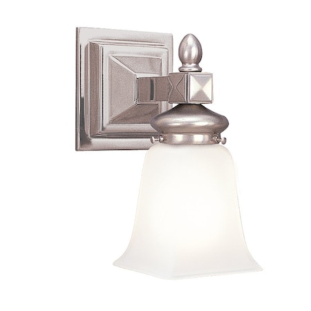 Hudson Valley Lighting Cumberland 1 Light Bath And Vanity 5 In. Satin Nickel 2821-SN