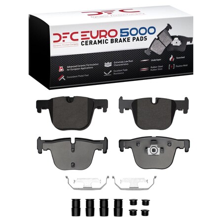 Dfc 5000 Euro Ceramic Disc Brake Pad Set,  1600-1610-01