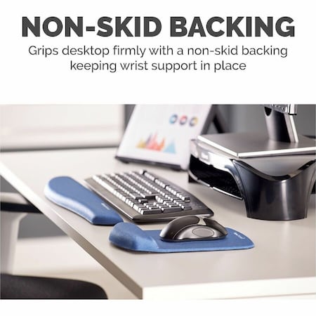 Fellowes Mouse Pad, Blue 9287301