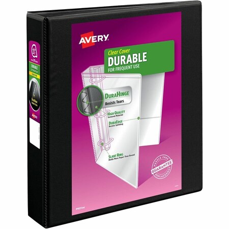 Avery Durable View 3 Ring Binder, 1 1/2 In EZD 09400