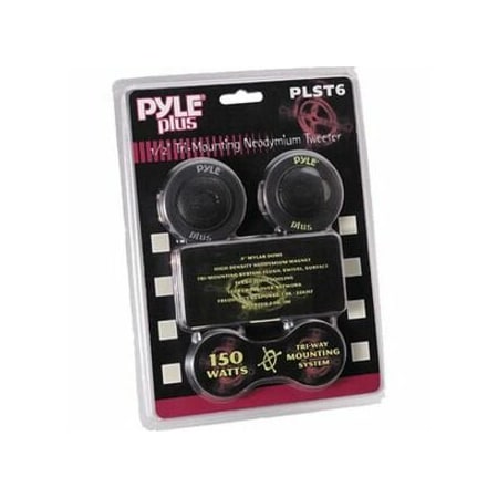 Pyramid Pyle PLST6 Tweeter - 75 W RMS - 150 W PMPO - 2 Pack - Automobile PLST6