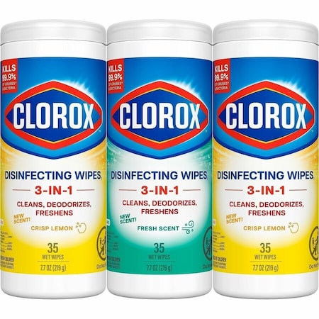 Clorox Disinfecting Wipes, Crisp Lemon, Fresh 30112