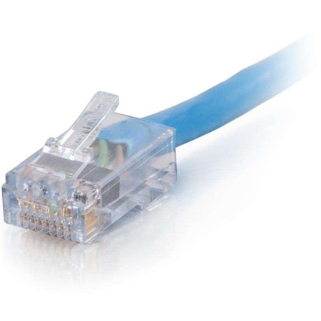 C2G 35FT CAT6 NON-BOOTED NETWORK PATCH CABLE PLENUM-RATED - BLUE 15286