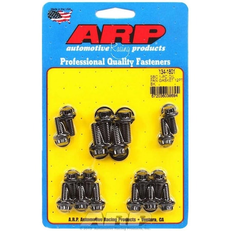 Arp 134-1801 12 Point Oil Pan Bolt Kit for Small Block Chevrolet ARP134-1801