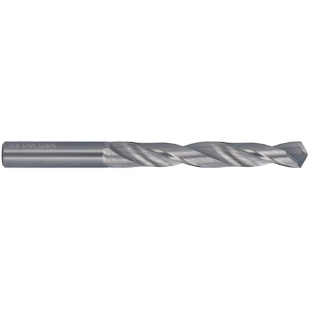 Cleveland 118 Degree Solid Carbide Jobber Length Drill Cleveland 1727 Bright Carbide RHS/RHC 1/8 C47571