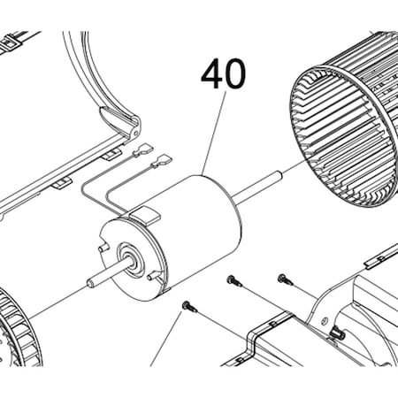 Suburban S6U-521230 Motor Kit with Gasket S6U_521230