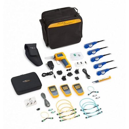 Fluke Cable Tester Kit, 10 km Max cable L MFTK-DC MM/SM Kit