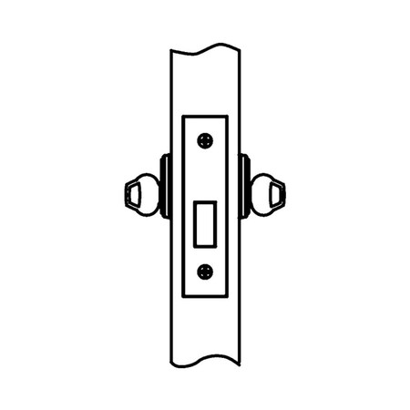 Corbin Russwin Double Cylinder, 6-Pin Cylinder DL4112 626