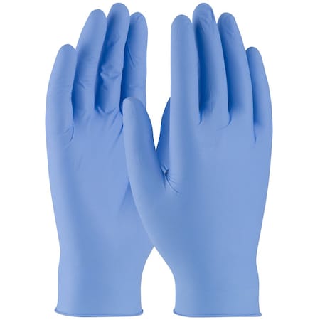 Ambi-Dex Disposable Nitrile Glove, Powder Free with Textured Grip, 3 mil, 100PK 63-230PF/L