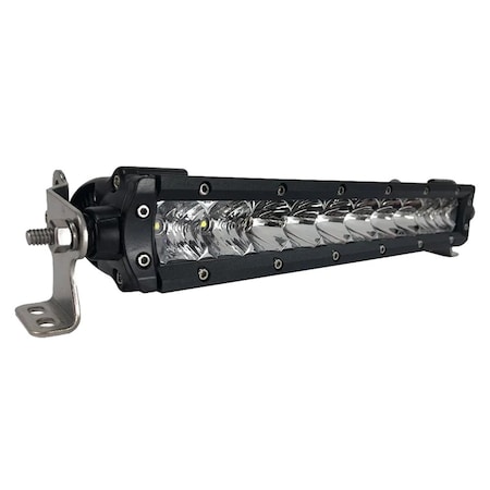 Black Oak Led Black Oak 10in Single Row LED Light Bar - Combo Optics - Black Housing - Pro Series 3.0 10C-S5OS