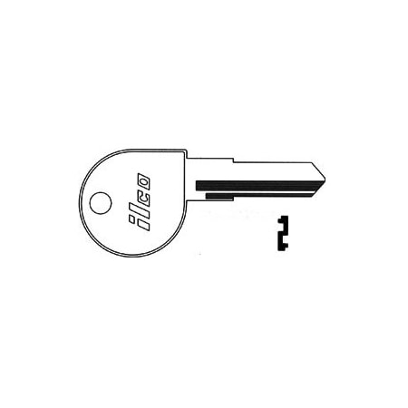 Ilco Unican Harley Davidson Motorcycle Key Blank X133