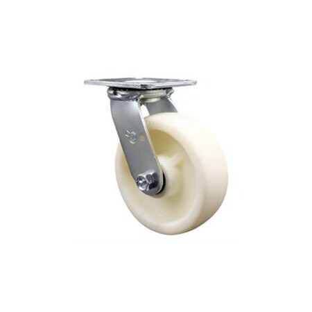 Service Caster 6 Inch Stainless Steel Nylon Wheel Swivel Caster with Ball Bearing SCC SCC-SS30S620-NYB