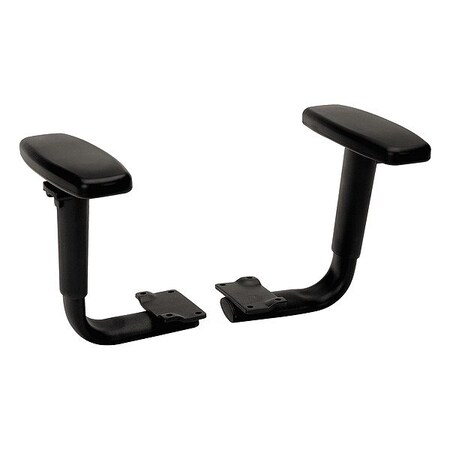 Hon Arm Rest, Black, 10 in L, 2 3/4 in W H5795.T