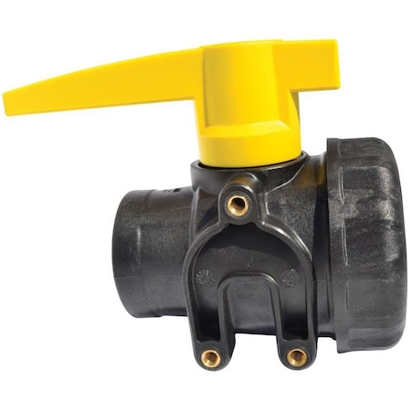 Green Leaf 1-1/2 in. Polypropylene Female Union Ball Valve SU 150 E