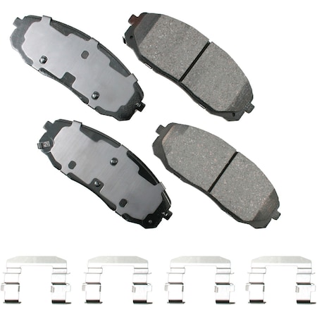 Akebono Akebono Brake Pads, Act1814 ACT1814