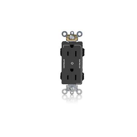 Leviton Straight Blade Receptacle, 5-15R, 15 A, 125V AC, Flush Mount, Self-Grounded M1626-2SE