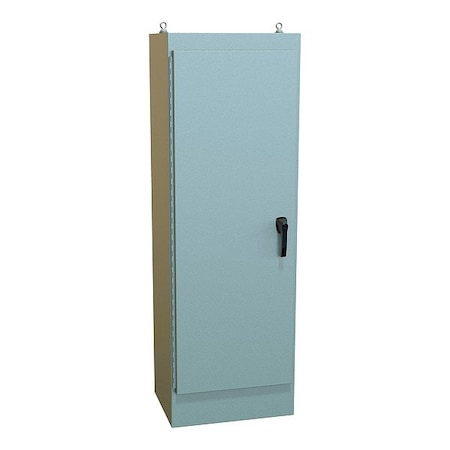 Hammond Handle Electrical Enclosure, 72 in H, 18 in D, 24 in W, 12, Steel 1418W18