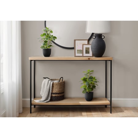 Monarch Specialties Artificial Plant, 14" Tall, Ficus, Indoor, Faux, Fake, Table, Greenery, Potted, Set Of 2, Decorative I 9585