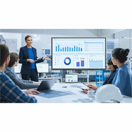 Newline 75IN C SERIES 4K LED 4K MULTI-TOUCH DISPLAY, NO EMBEDDED OPERATING SYSTEM TT-7523C