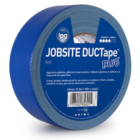 Intertape AC20 Colors Utility Grade Duct Tape, 54.8 m L x 48 mm W, 9 mil Thick, Natural rubber/Resin Adhesive 20C-BL 2