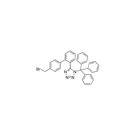 Ak Scientific N-(Triphenylmethyl)-5-(4'-bromomethylbiphenyl-2-yl-)tetrazole (5g), CAS 124750-51-2 I933-5g