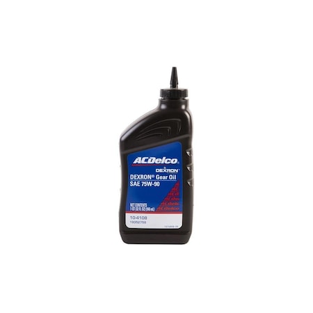 Acdelco OIL GEAR DEXRON 75W-90 1QT, Differential Oil,  104108