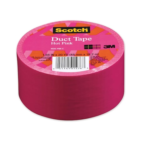 Scotch Duct Tape, 1.88in x 20 yds, Hot Pink 920-PNK-C