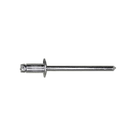 Auveco Pan-L-Rivets Dome 5/16in Diameter 5/32in Grip 1/16in-1/8in, 100PK 8883